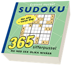 Extremt mycket sudoku för alla - varje dag
